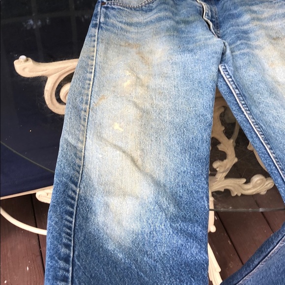 LEVIS Levi’s 505 true vintage amazing faded ripped - Picture 3 of 10